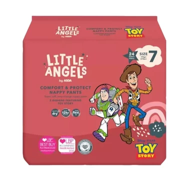 Little Angels körben gumis bugyipelenka XXL 7 (17kg+)(24db) Toy Story