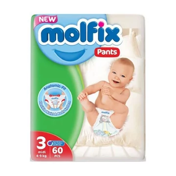 MOLFIX BUGYIPELENKA PANTS (3-AS) 4-9 KG (26 DB/CS)