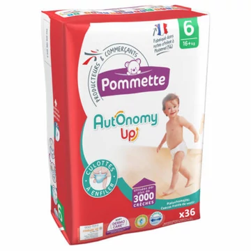 POMMETTE bugyipelenka 6-os (+16 kg) 36db/cs